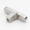 Gliderite Hardware 2-1/4 in. Center to Center Solid Flat T Knob Satin Nickel 4842-T-SN-1 - alternate 2